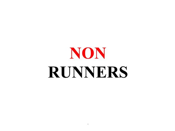 000B START OF NON RUNNERS BidPro